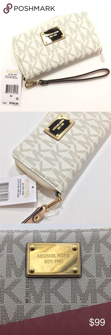 michael kors jet set iris wallet|Michael Kors wristlet jet set.